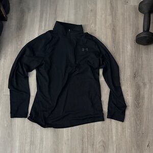 Under Armour Black Zip-Up Sweater